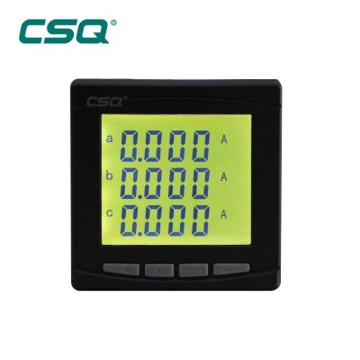 Battery Generator Lcd Display Multifunction Energy Meter Ph Meter 220v/380v Ac Three Phase 4 Wire Meter Supplier